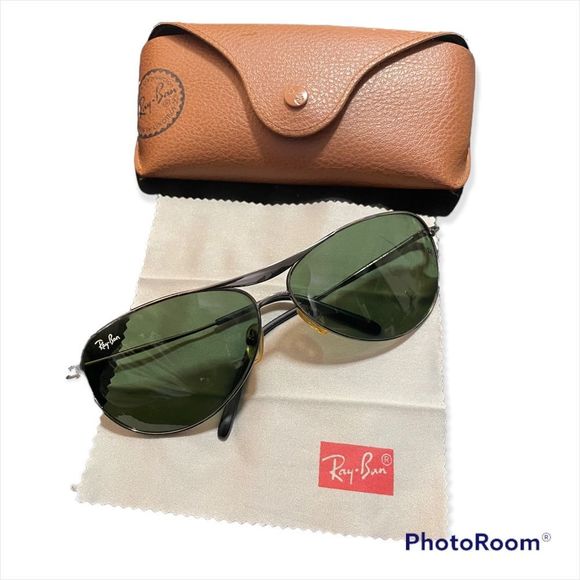 Vintage Rare Ray-Ban RB 8015 Shooter Driver Aviator - Picture 5 of 11